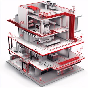 立体3d创意建筑