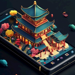 3d立体插画风格