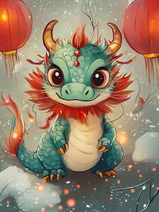 龙年插画合集