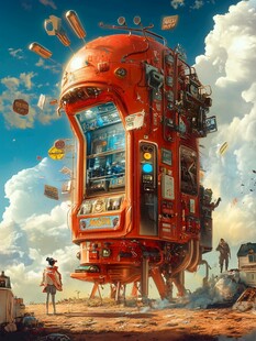 科幻题材插画