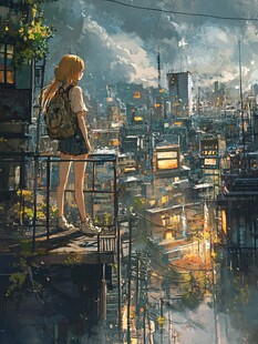 唯美治愈画面