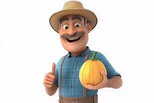 农夫卡通ip设计