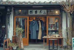 苎麻布店