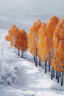 秋林雪韵