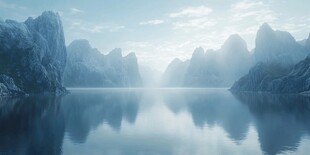 高清宽幅山水风光