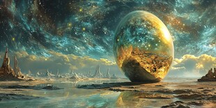 科幻场景宇宙洪荒