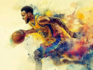 nba插画