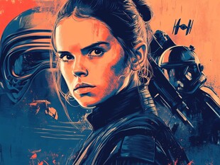 电影插画原画海报