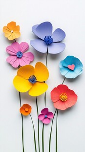 3d立体简约花