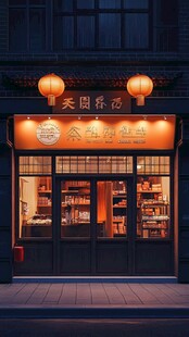 天天便利店铺面设计