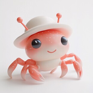 原创卡通蟹宝宝