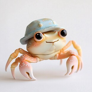 原创卡通蟹宝宝