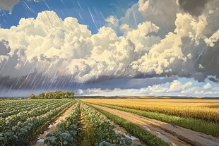 超宽幅田园景色