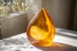 琥珀摆件