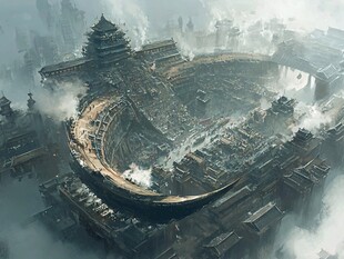 古风仙境天上宫阙