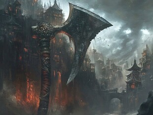 玄幻题材插画