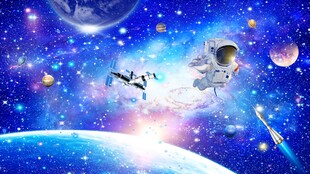 遨游太空 宇航员
