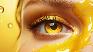 金色眼睛眼界世界