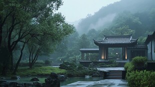 烟雨涵碧