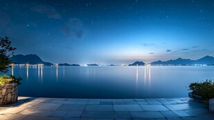 千岛湖夜色