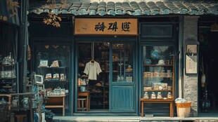 风情店铺