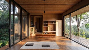 日本木结构住宅