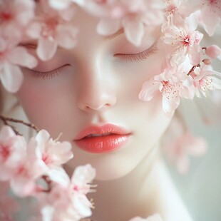 唯美花间美人