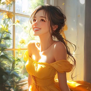 板绘人像