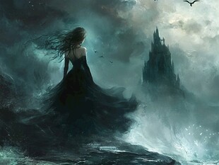 魔幻场景插画