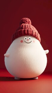 萌宠雪人