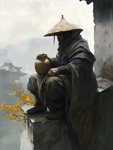 采药者插画