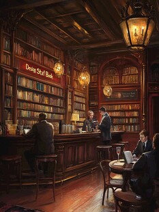 大图书馆场景