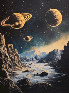 宇宙3d画