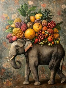 水果动物壁纸