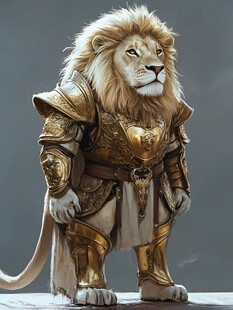 职业装白领打工狮