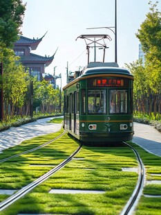 风情街有轨列车