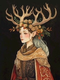 古典鹿姑娘