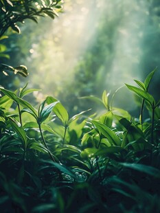 花草植物树木阳光