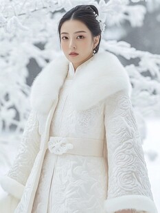 踏雪寻梅大袖衫