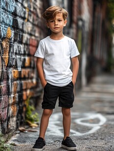 帅气小男孩图片