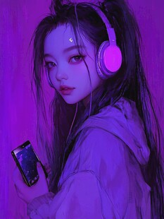 板绘人像