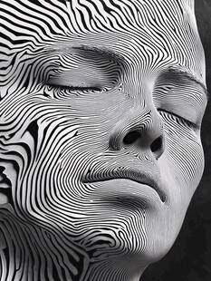 视觉错觉立体画