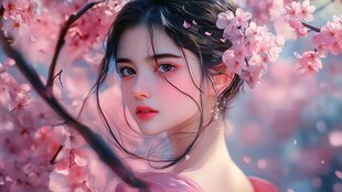 写实人物插画