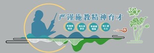 四有好老师文化墙