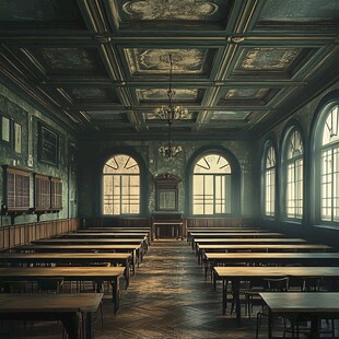 复古欧式学校