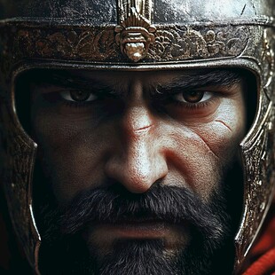 戴头巾的奥古斯都头像