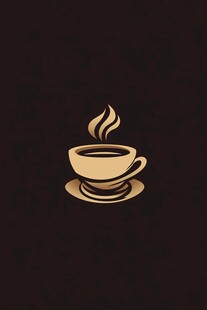 咖啡杯茶杯logo