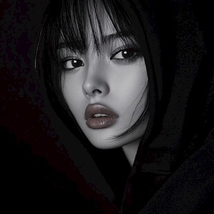 红黑炫酷暗黑秀场风