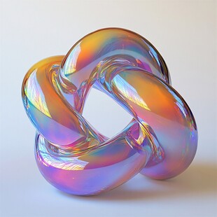 立体渐变发光体设计