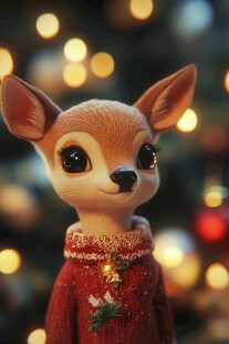 圣诞节小鹿